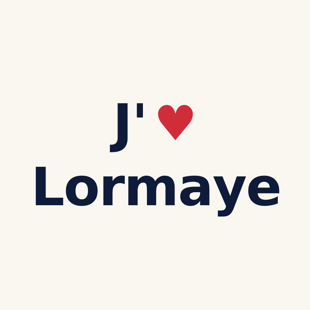 Tasse personnalisée Lormaye — design J'aime Lormaye