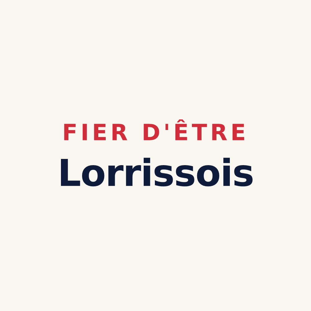 Tasse « Fier d'être Lorrissois » — design pour Lorris