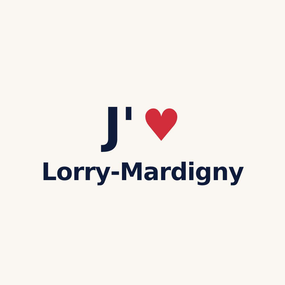 Tasse personnalisée Lorry-Mardigny — design J'aime Lorry-Mardigny