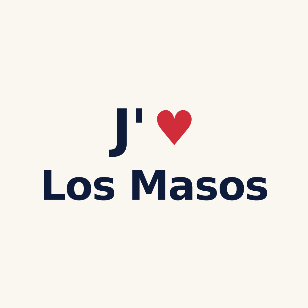 Tasse personnalisée Los Masos — design J'aime Los Masos