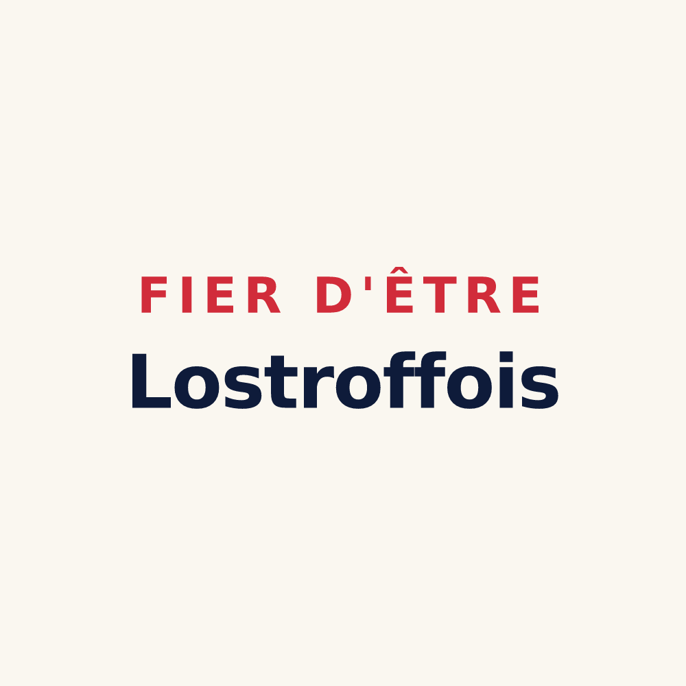 Tasse « Fier d'être Lostroffois » — design pour Lostroff