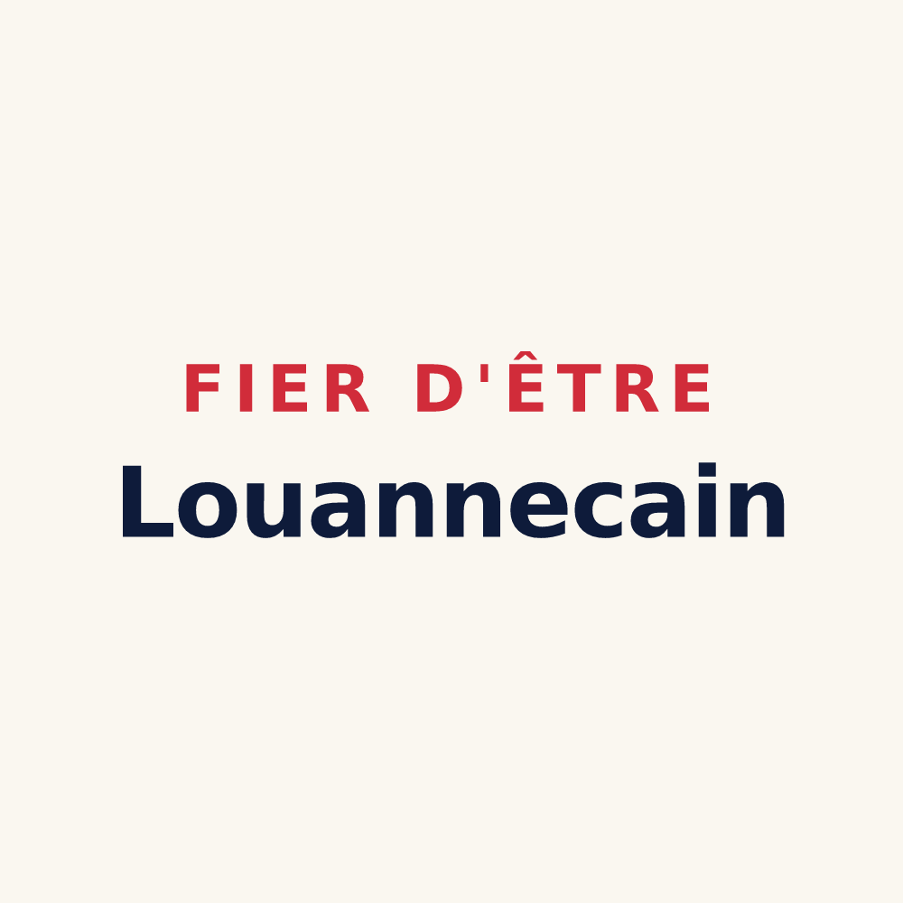 Tasse « Fier d'être Louannecain » — design pour Louannec