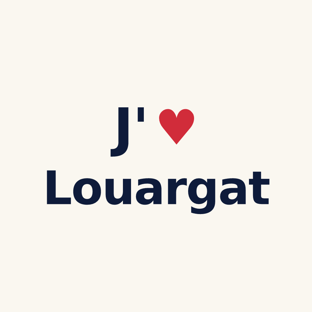 Tasse personnalisée Louargat — design J'aime Louargat