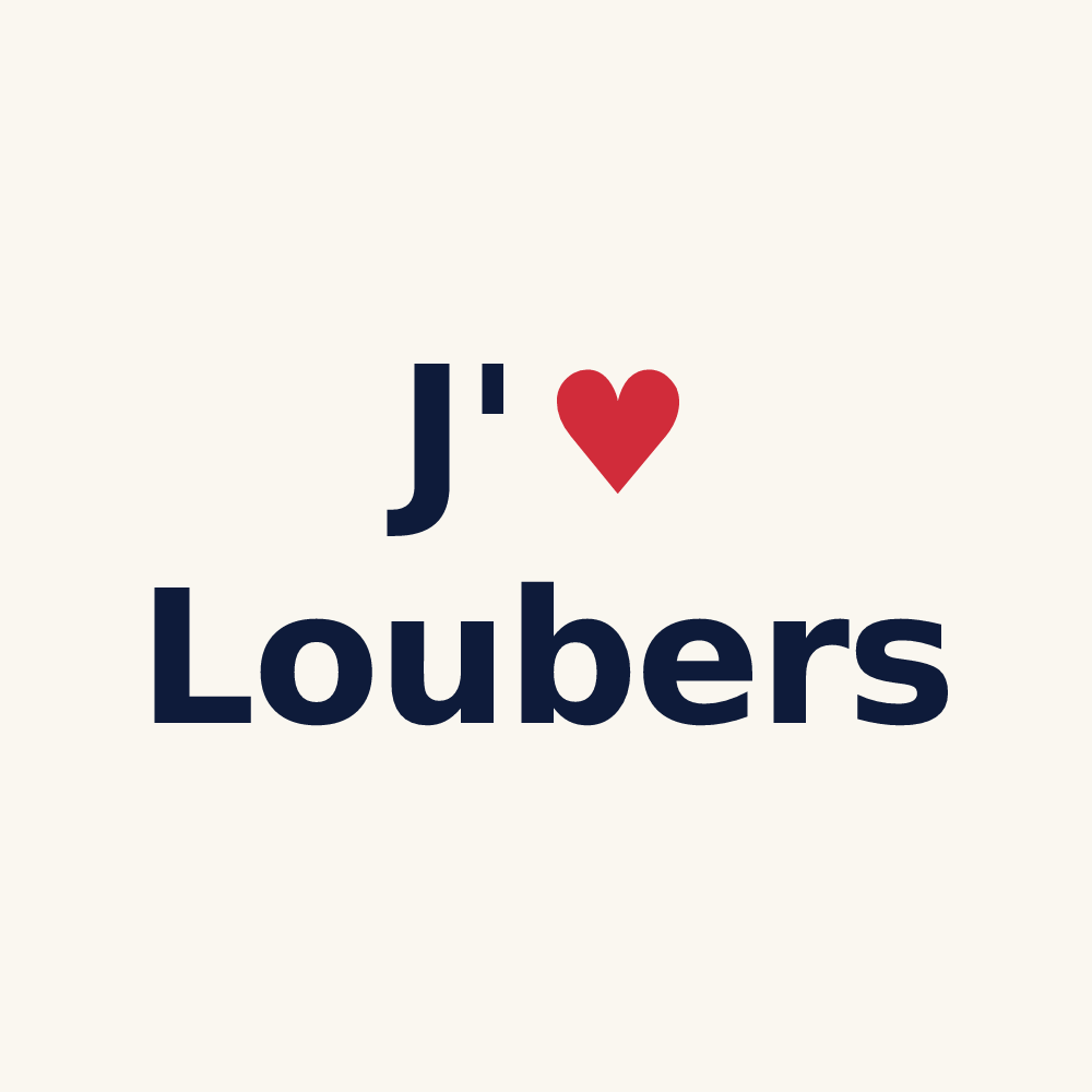Tasse personnalisée Loubers — design J'aime Loubers