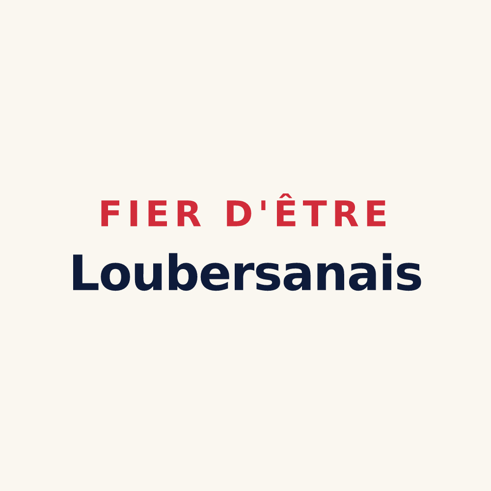 Tasse « Fier d'être Loubersanais » — design pour Loubersan