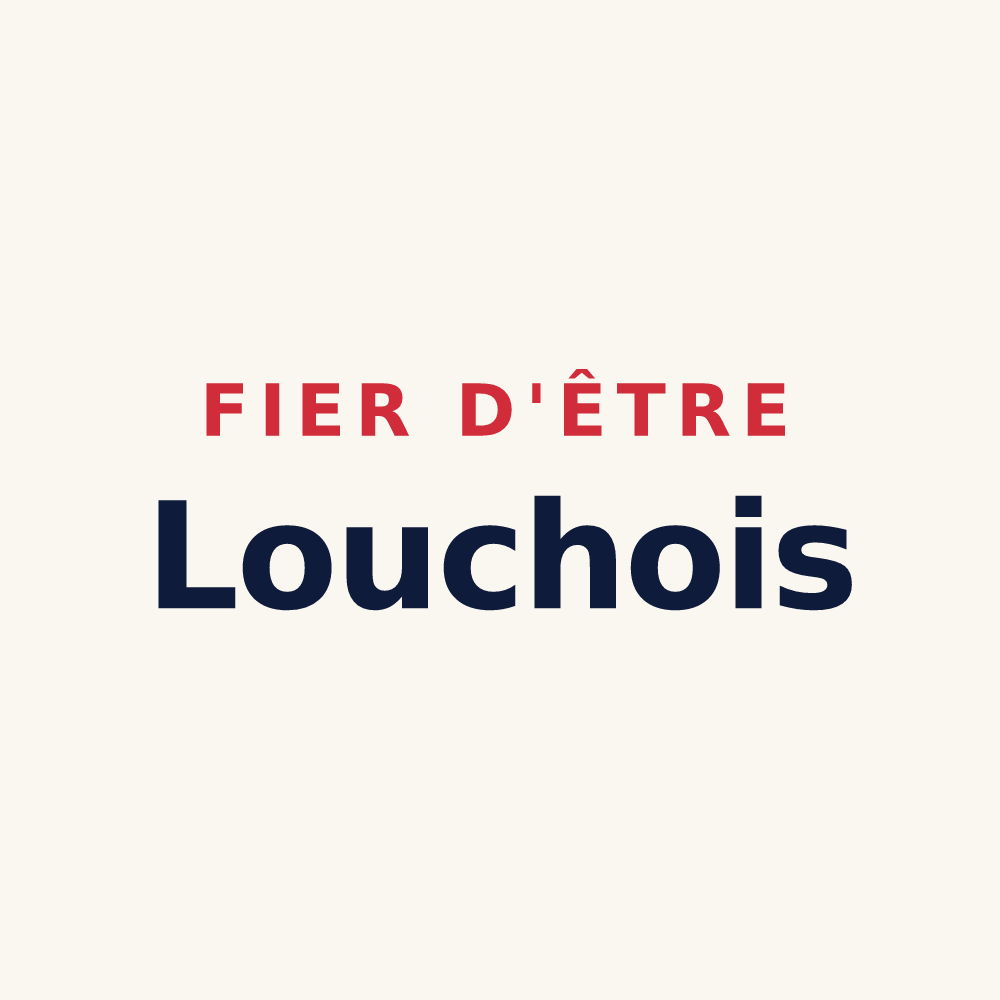 Tasse « Fier d'être Louchois » — design pour Louches