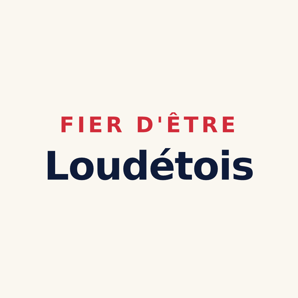 Tasse « Fier d'être Loudétois » — design pour Loudet