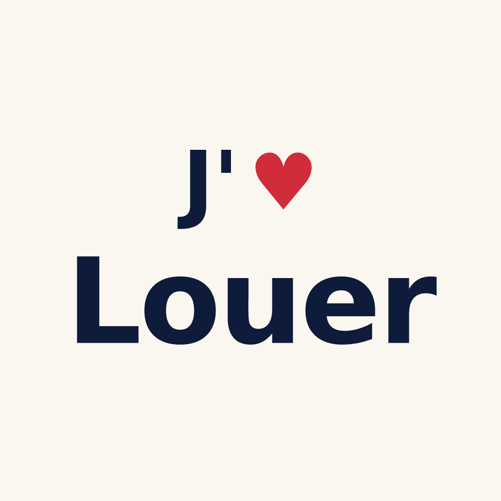 Tasse personnalisée Louer — design J'aime Louer