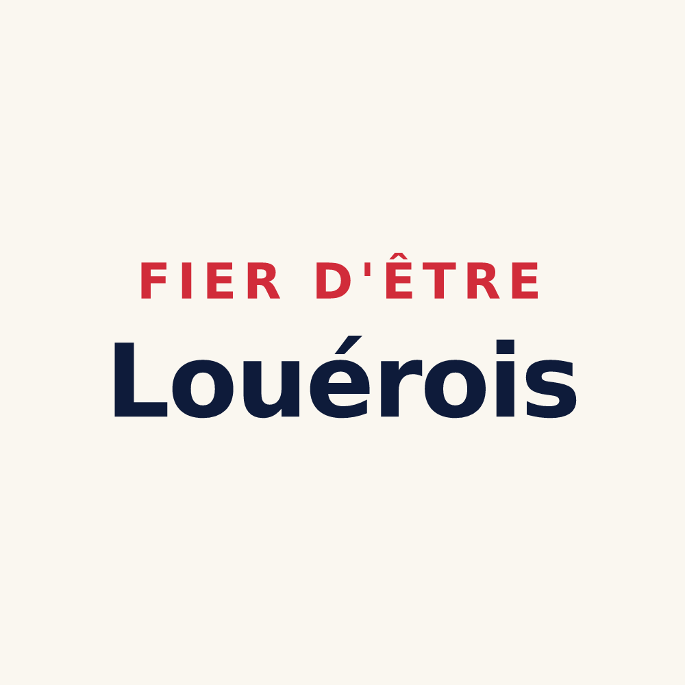 Tasse « Fier d'être Louérois » — design pour Louer