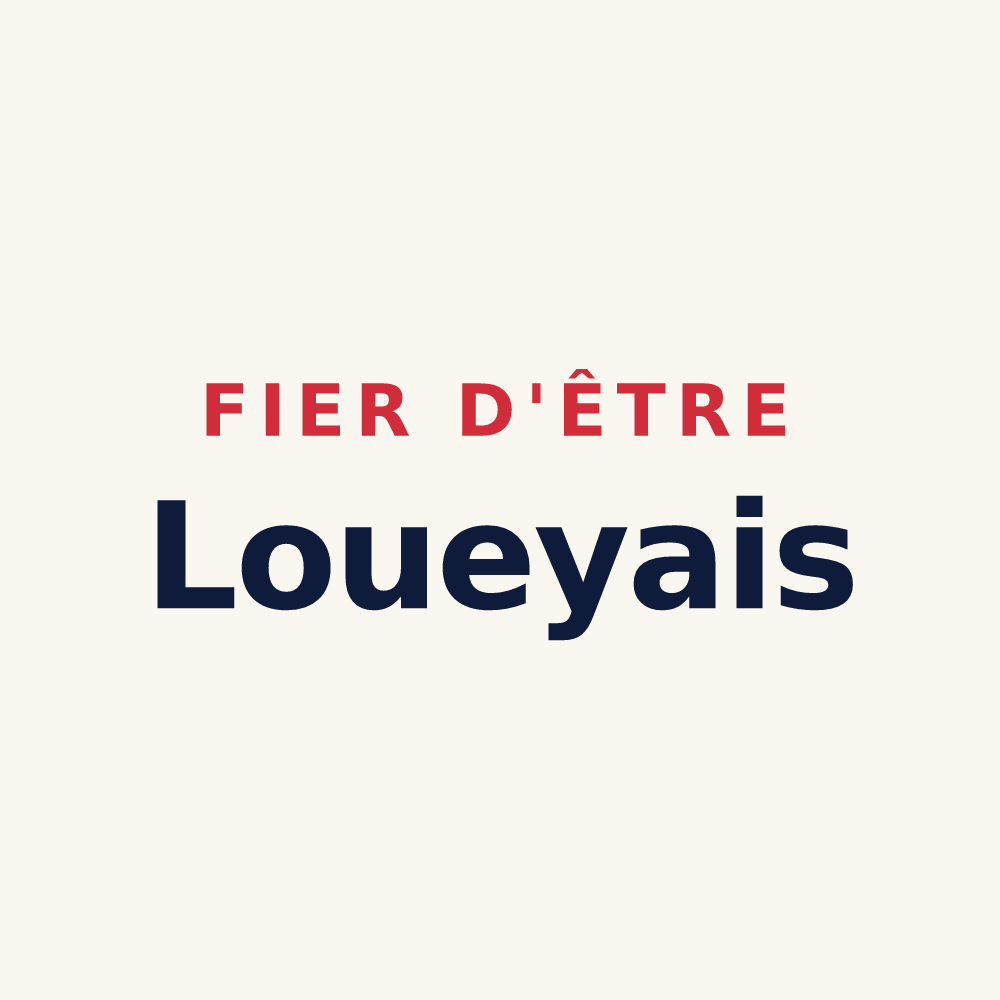 Tasse « Fier d'être Loueyais » — design pour Louey