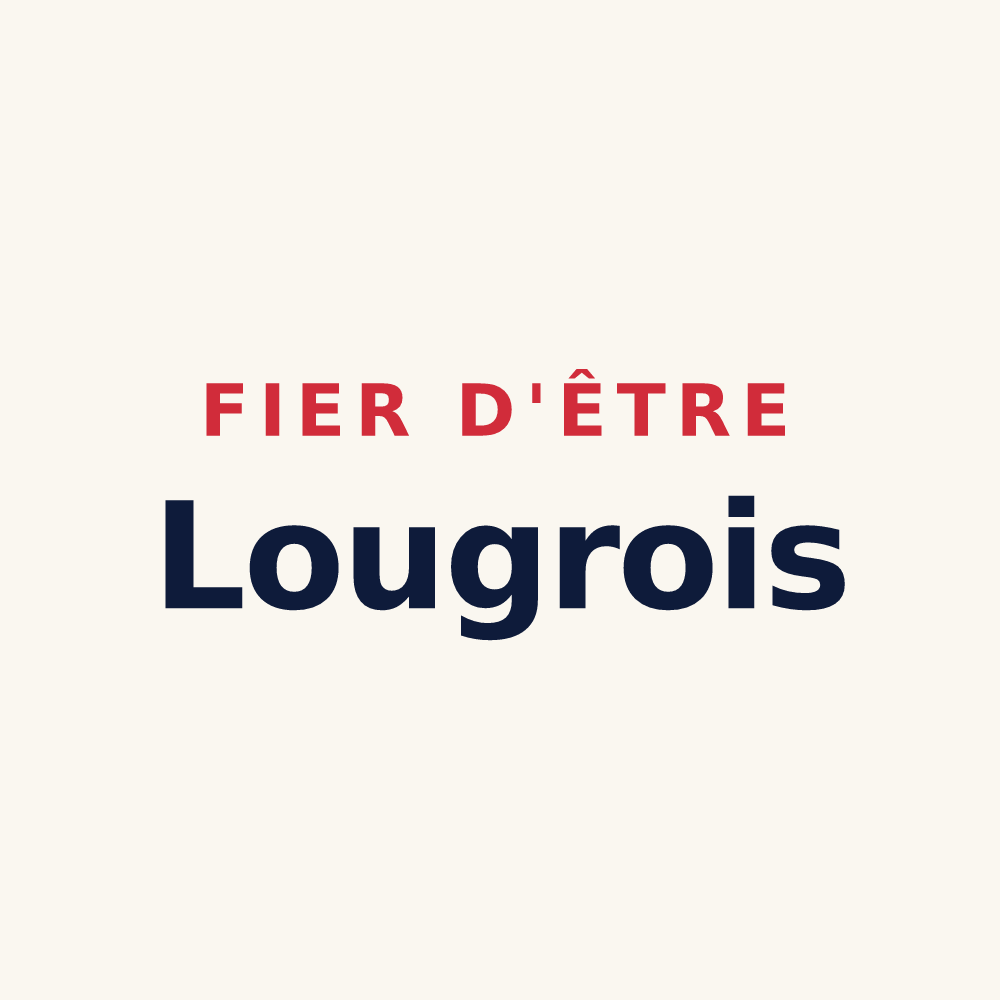 Tasse « Fier d'être Lougrois » — design pour Lougres