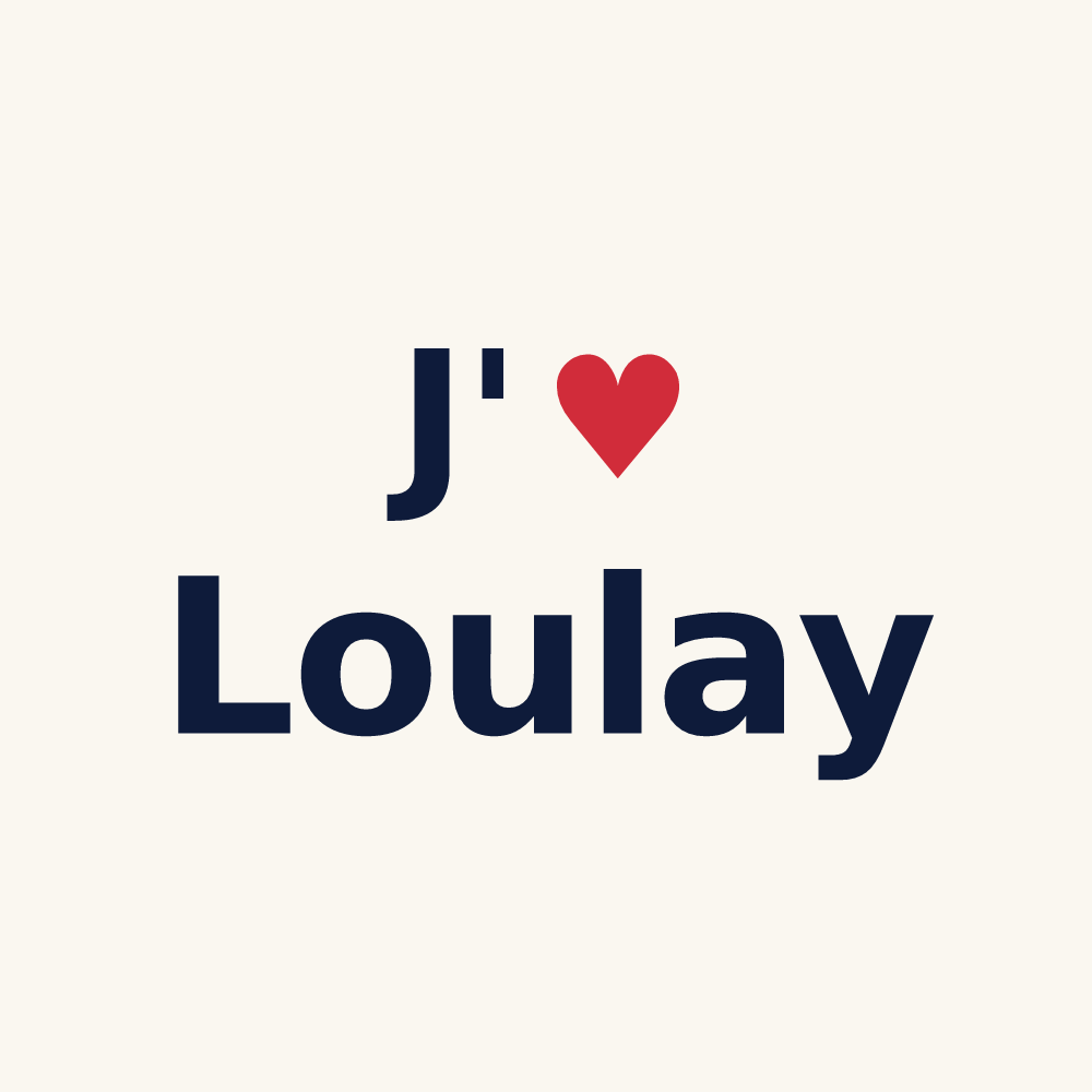 Tasse personnalisée Loulay — design J'aime Loulay