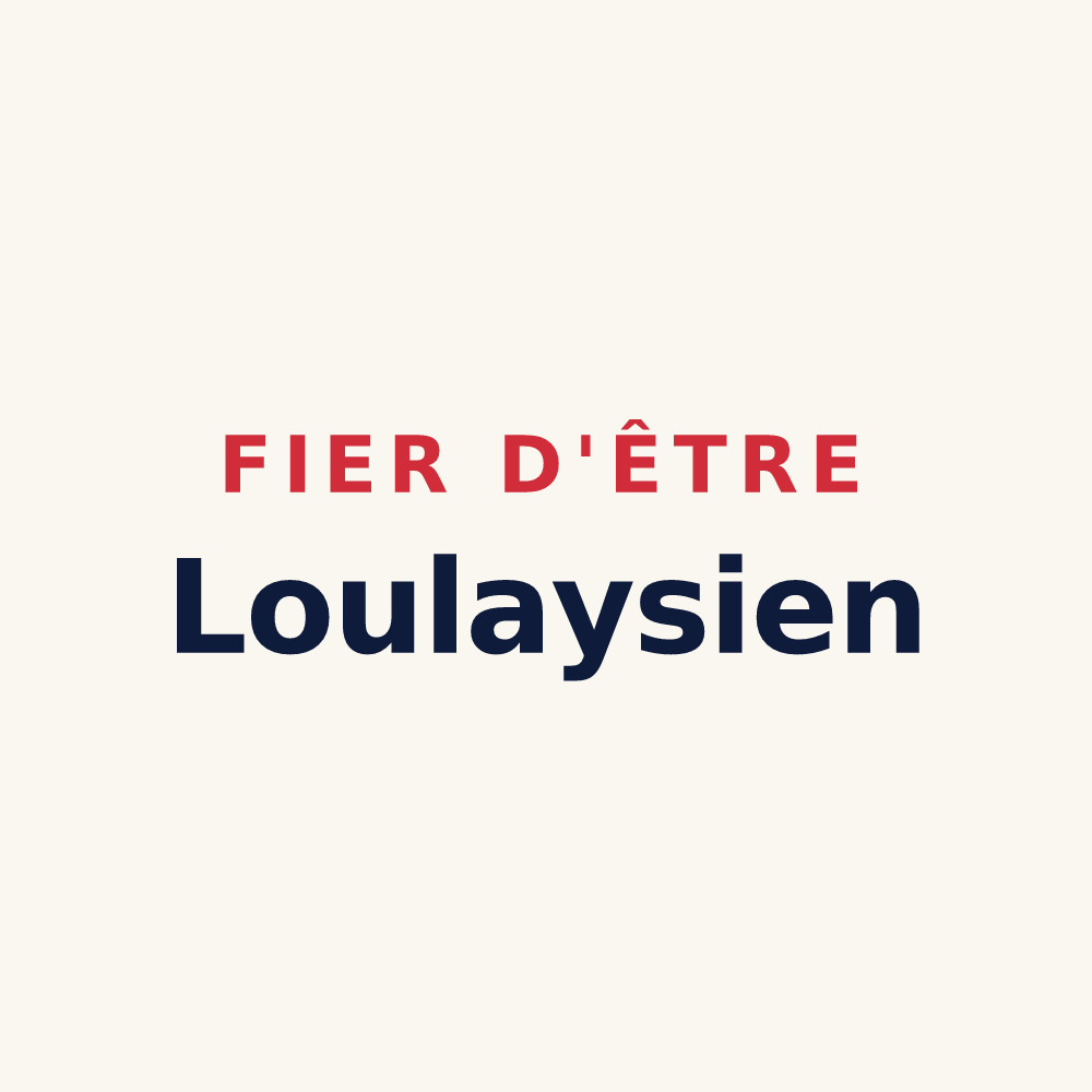 Tasse « Fier d'être Loulaysien » — design pour Loulay