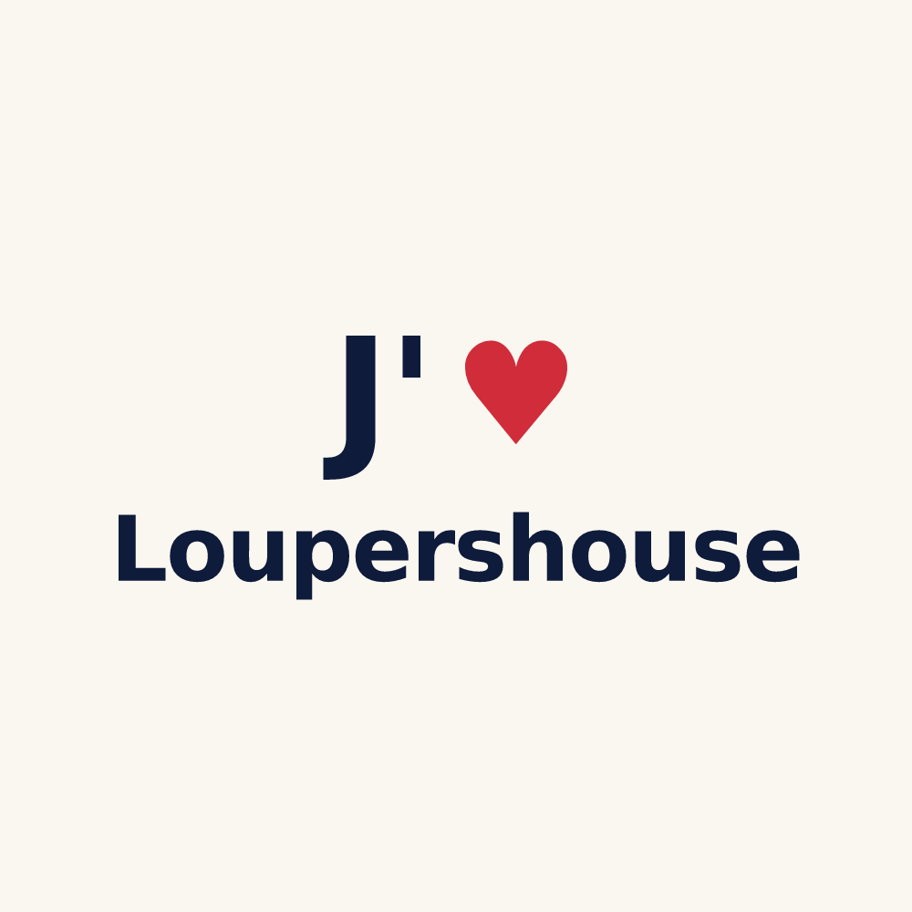 Tasse personnalisée Loupershouse — design J'aime Loupershouse