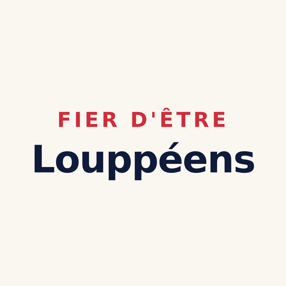 Tasse « Fier d'être Louppéens » — design pour Louppy-le-Château