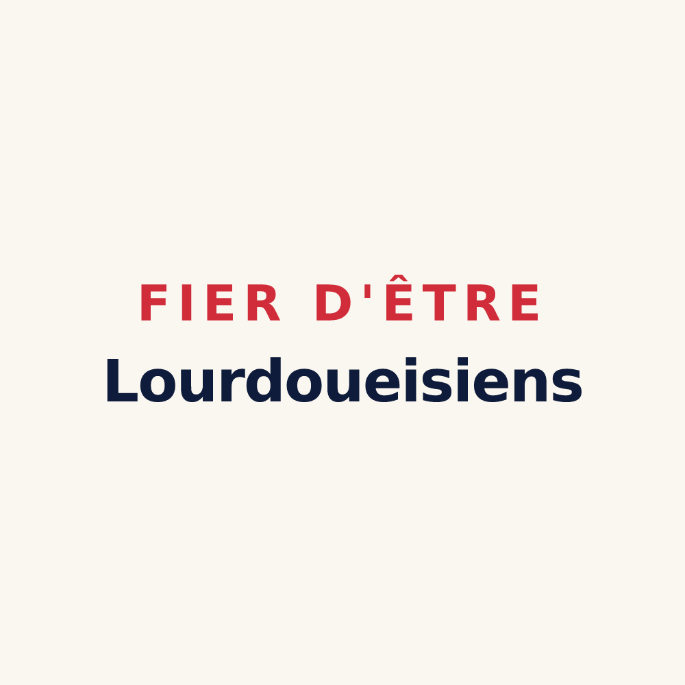 Tasse « Fier d'être Lourdoueisiens » — design pour Lourdoueix-Saint-Michel
