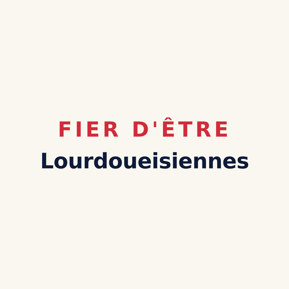 Tasse « Fier d'être Lourdoueisiennes » — design pour Lourdoueix-Saint-Pierre