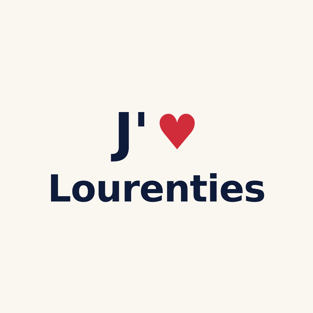 Tasse personnalisée Lourenties — design J'aime Lourenties