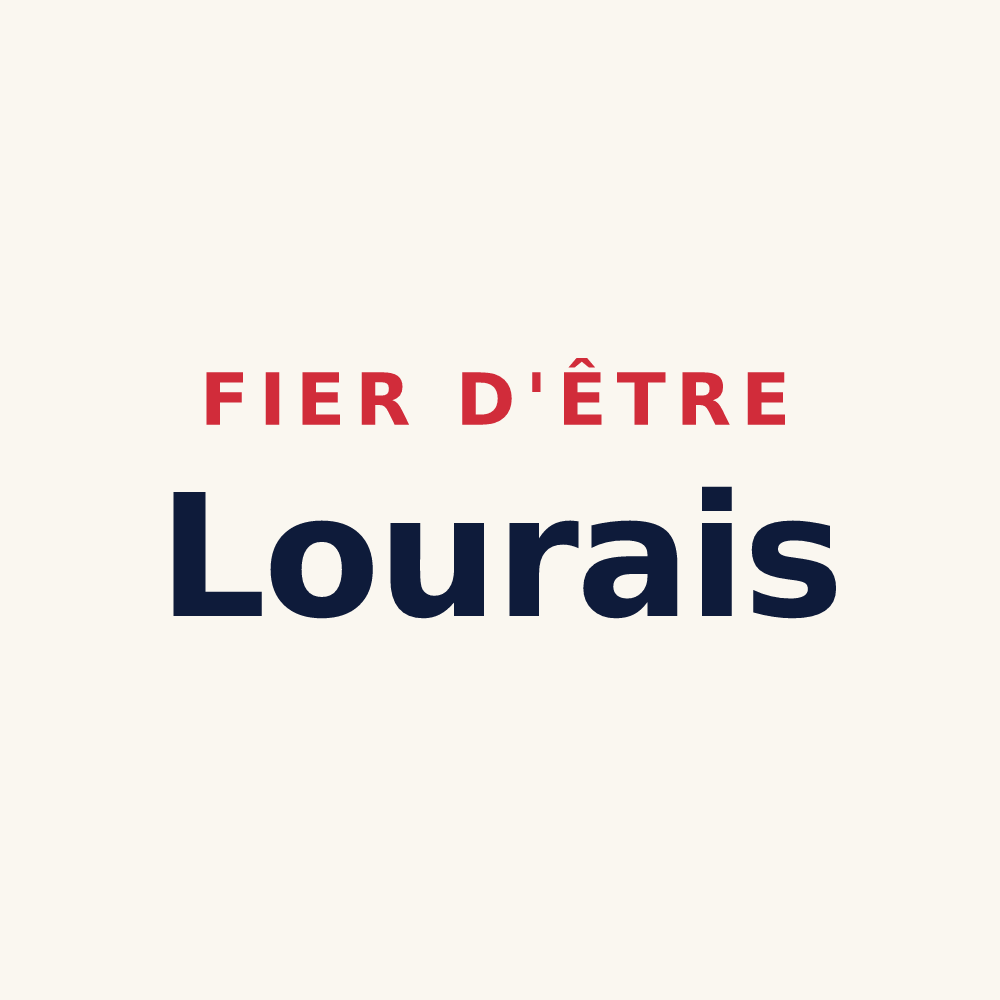 Tasse « Fier d'être Lourais » — design pour Loures-Barousse