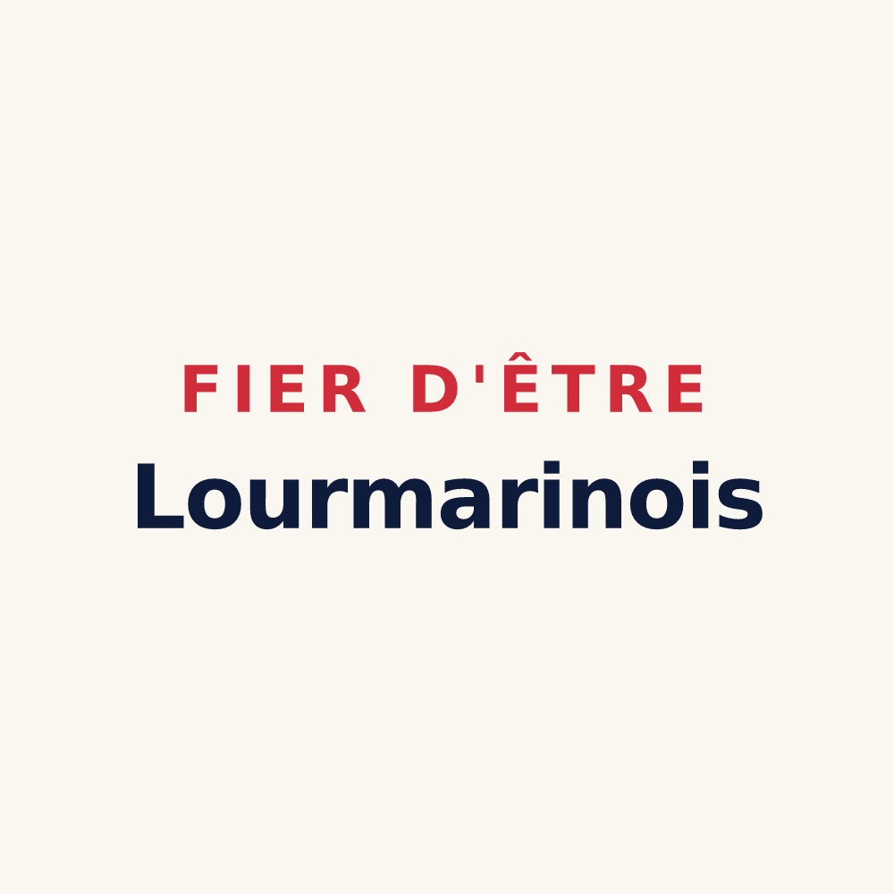 Tasse « Fier d'être Lourmarinois » — design pour Lourmarin