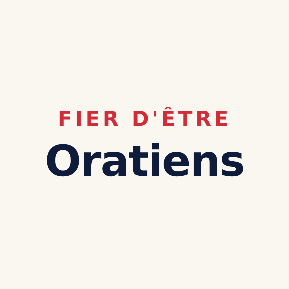 Tasse « Fier d'être Oratiens » — design pour Lourouer-Saint-Laurent
