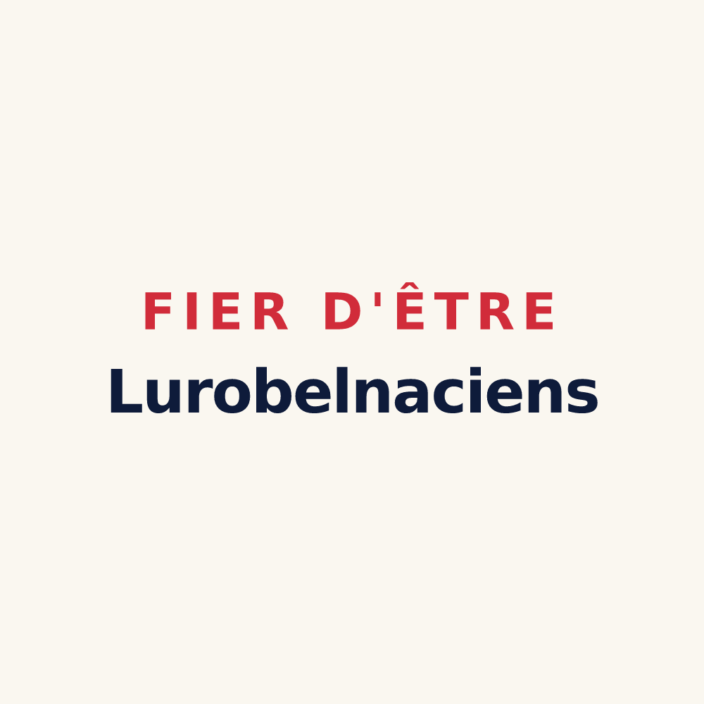 Tasse « Fier d'être Lurobelnaciens » — design pour Louroux-de-Beaune
