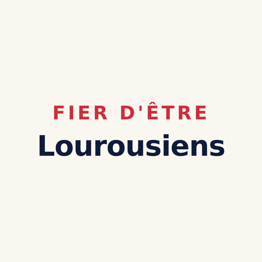 Tasse « Fier d'être Lourousiens » — design pour Louroux-de-Bouble