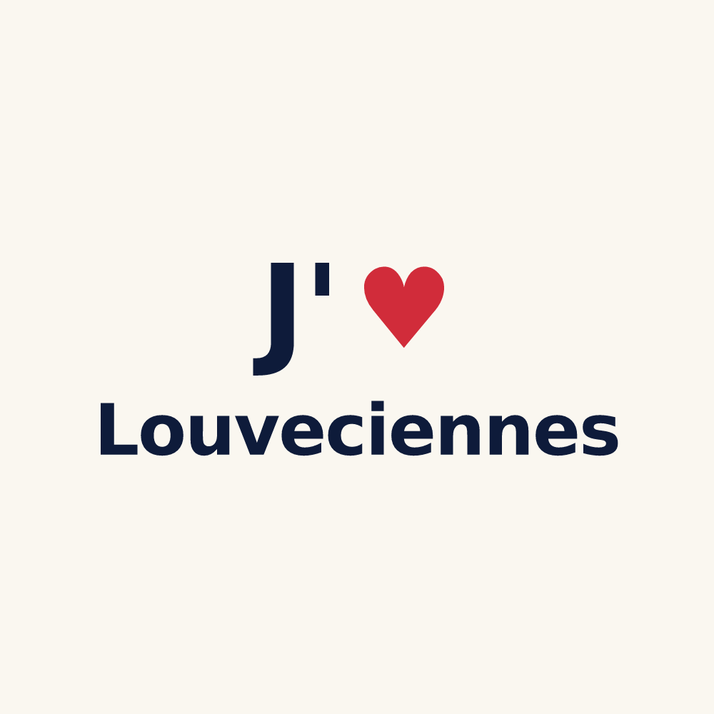 Tasse personnalisée Louveciennes — design J'aime Louveciennes