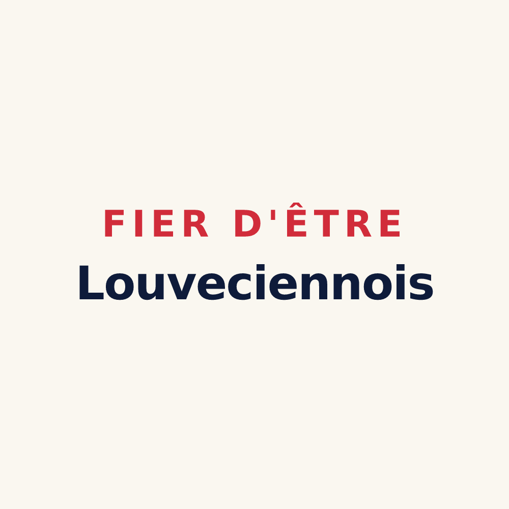 Tasse « Fier d'être Louveciennois » — design pour Louveciennes