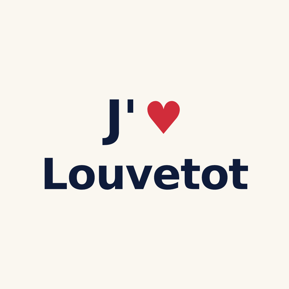 Tasse personnalisée Louvetot — design J'aime Louvetot