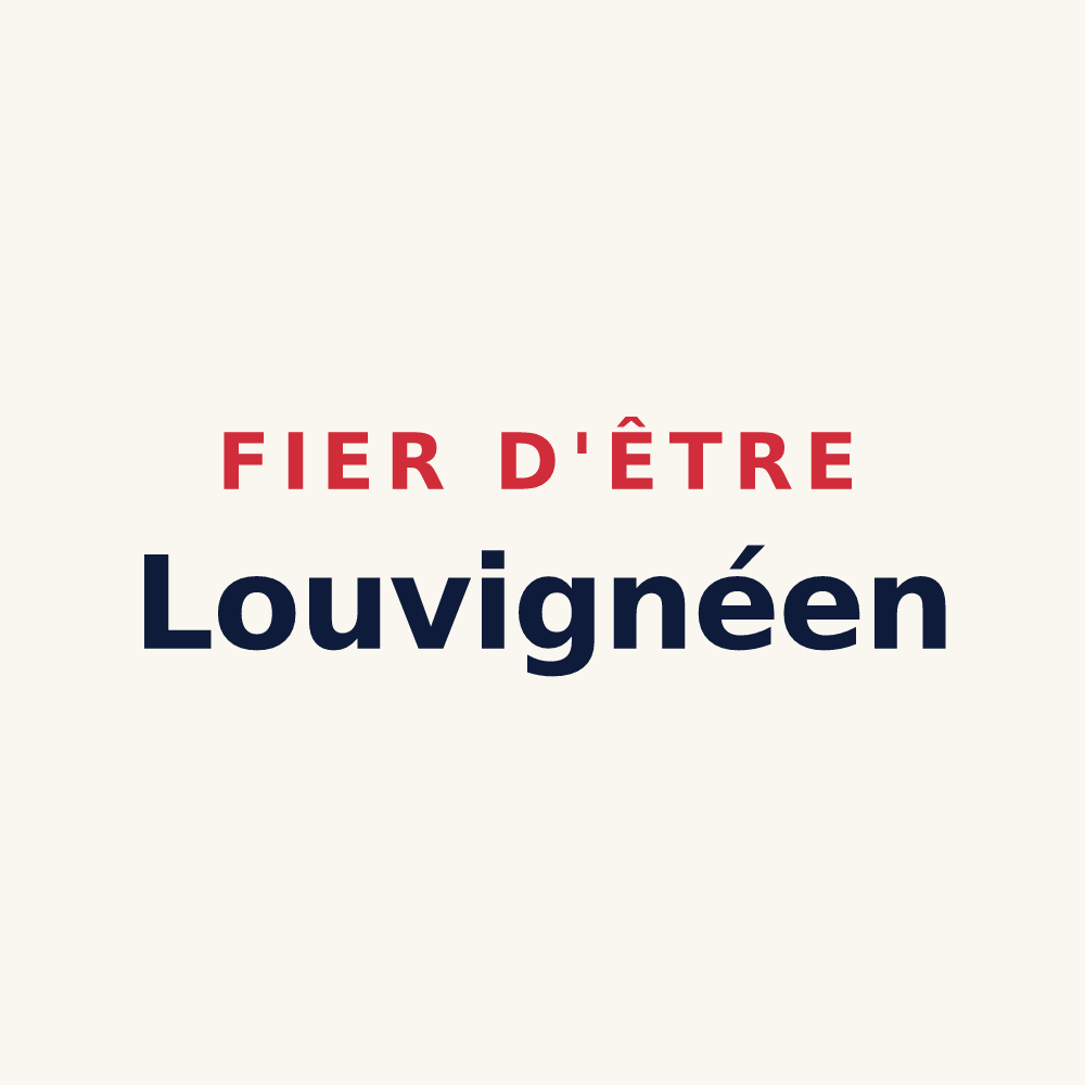 Tasse « Fier d'être Louvignéen » — design pour Louvigné
