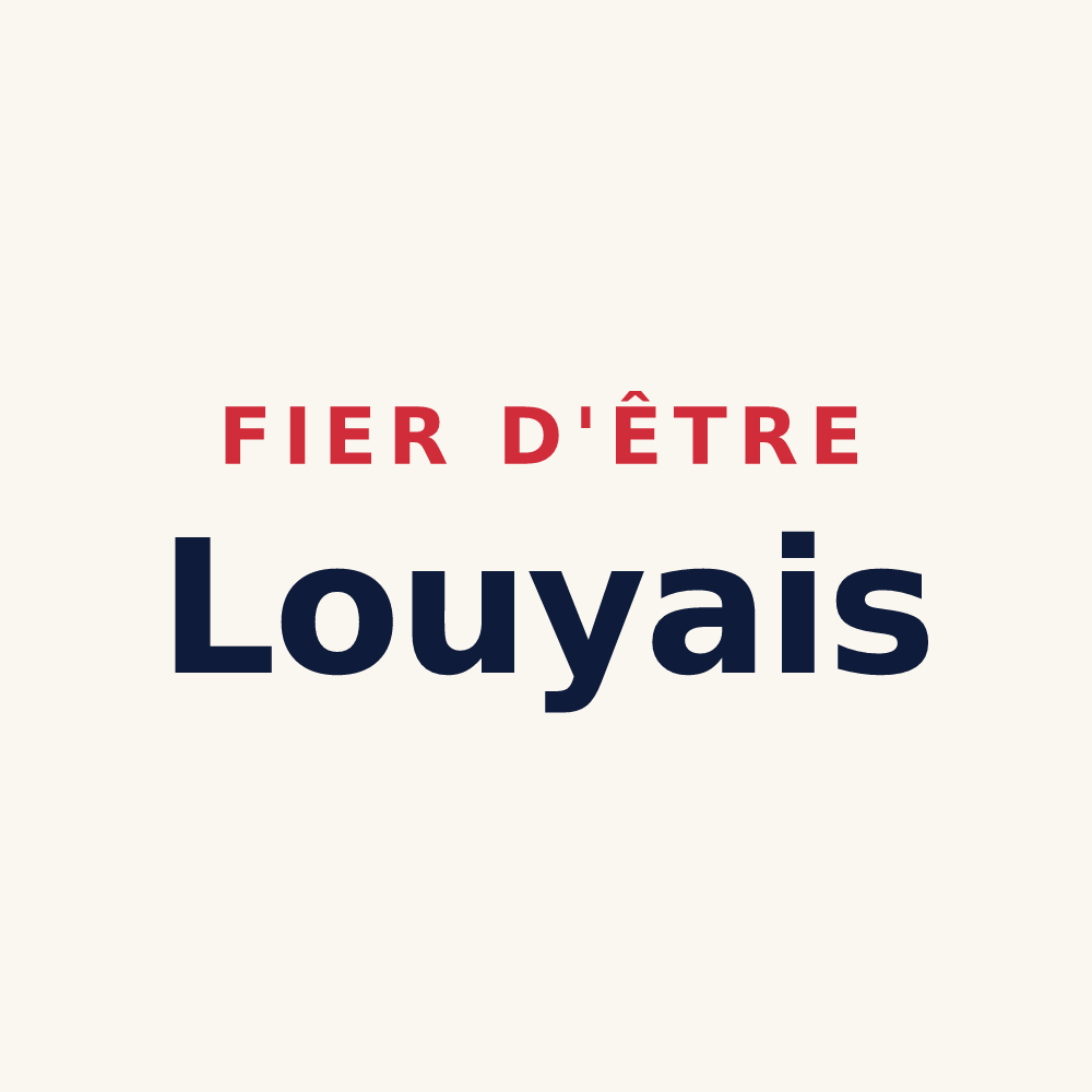 Tasse « Fier d'être Louyais » — design pour Louye