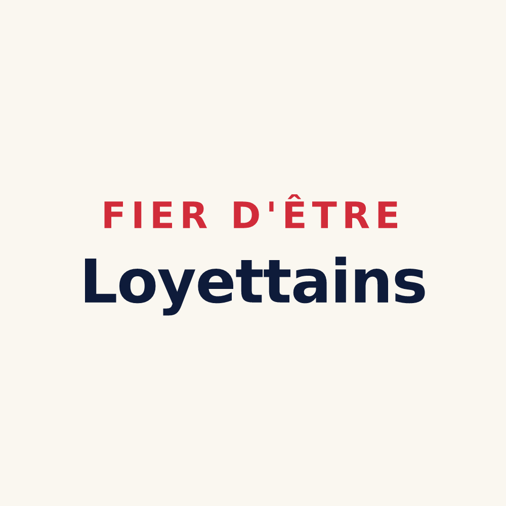 Tasse « Fier d'être Loyettains » — design pour Loyettes
