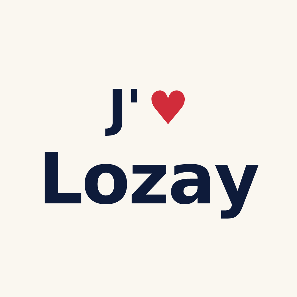 Tasse personnalisée Lozay — design J'aime Lozay