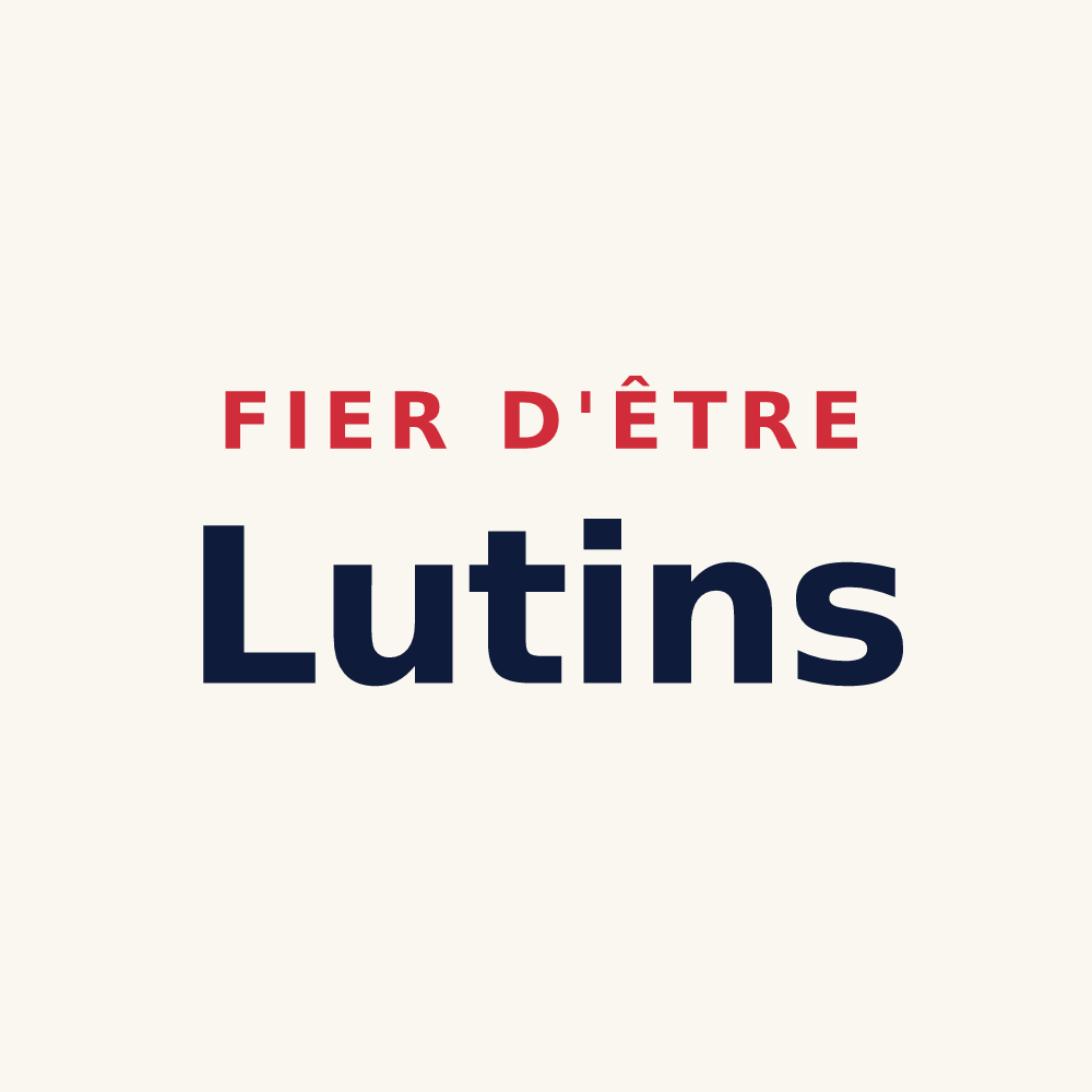 Tasse « Fier d'être Lutins » — design pour Luc-sur-Mer