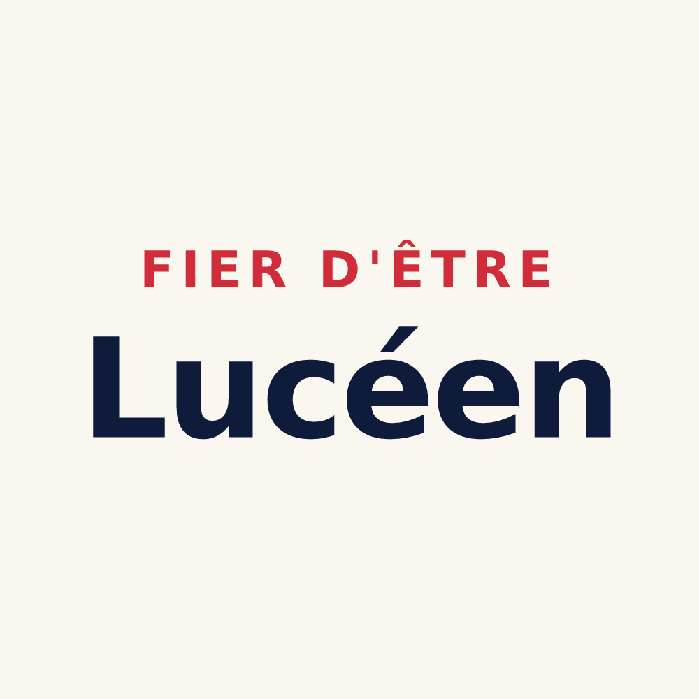 Tasse « Fier d'être Lucéen » — design pour Luceau
