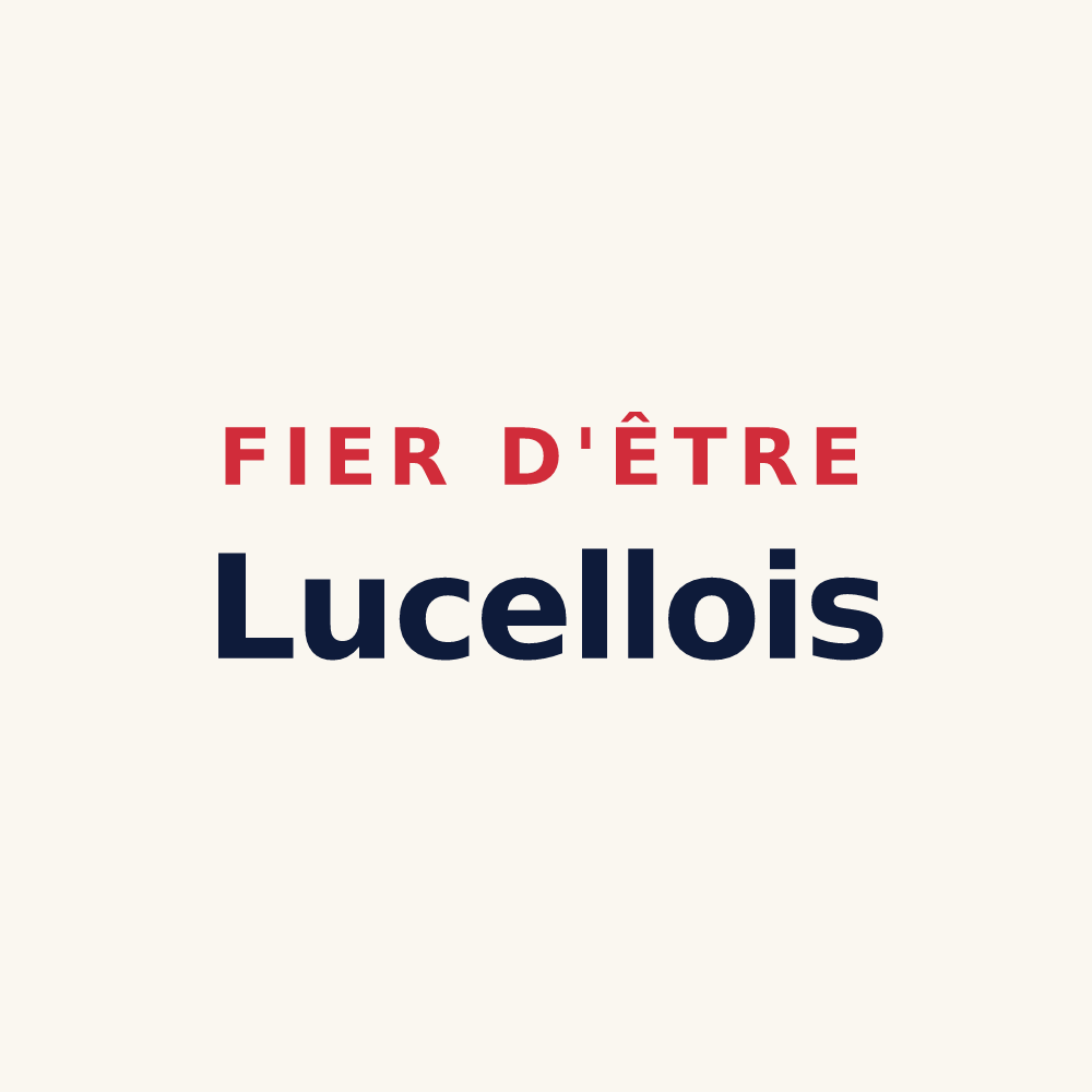 Tasse « Fier d'être Lucellois » — design pour Lucelle
