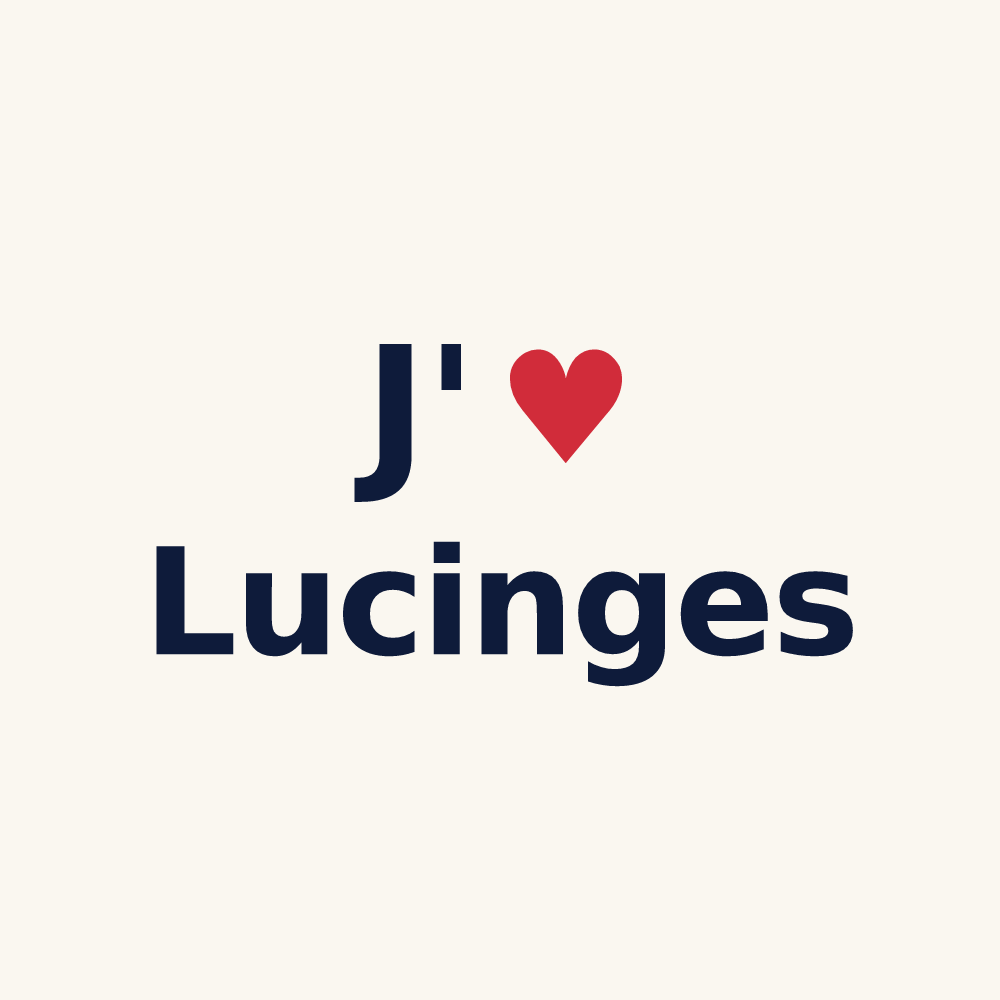 Tasse personnalisée Lucinges — design J'aime Lucinges