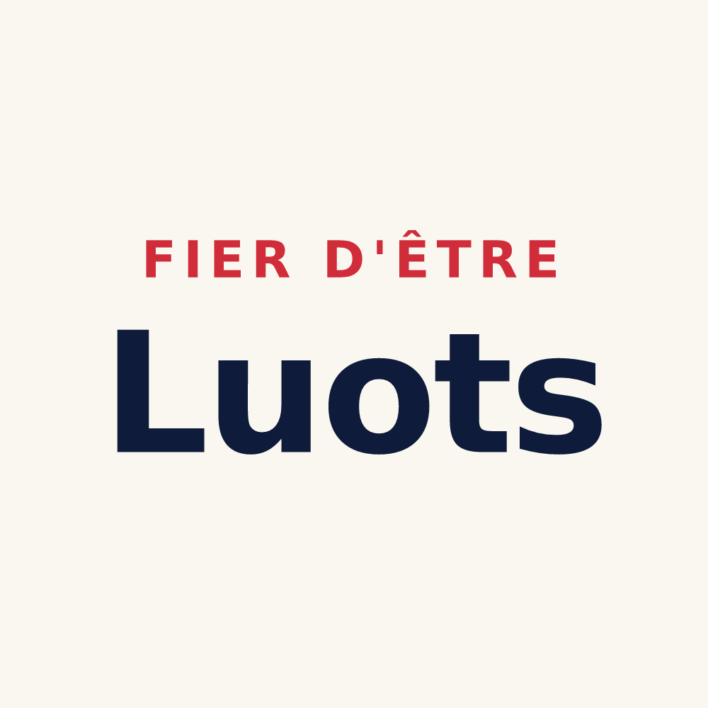 Tasse « Fier d'être Luots » — design pour Lüe
