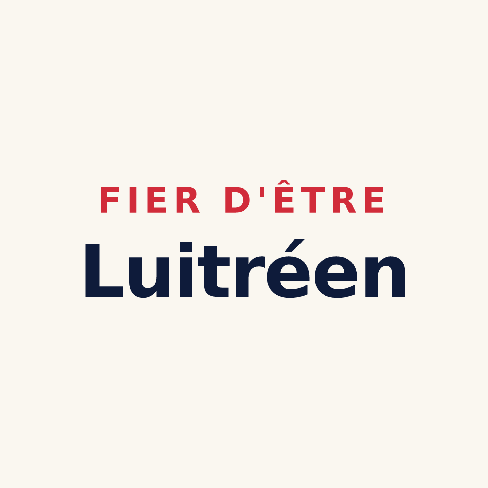 Tasse « Fier d'être Luitréen » — design pour Luitré-Dompierre