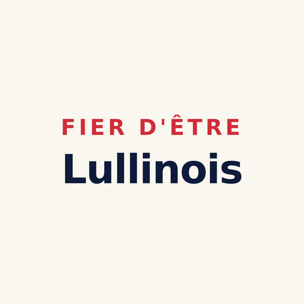 Tasse « Fier d'être Lullinois » — design pour Lullin