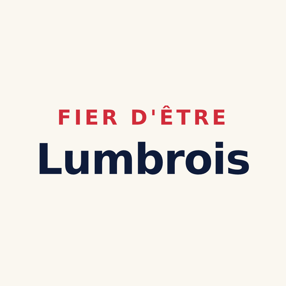 Tasse « Fier d'être Lumbrois » — design pour Lumbres