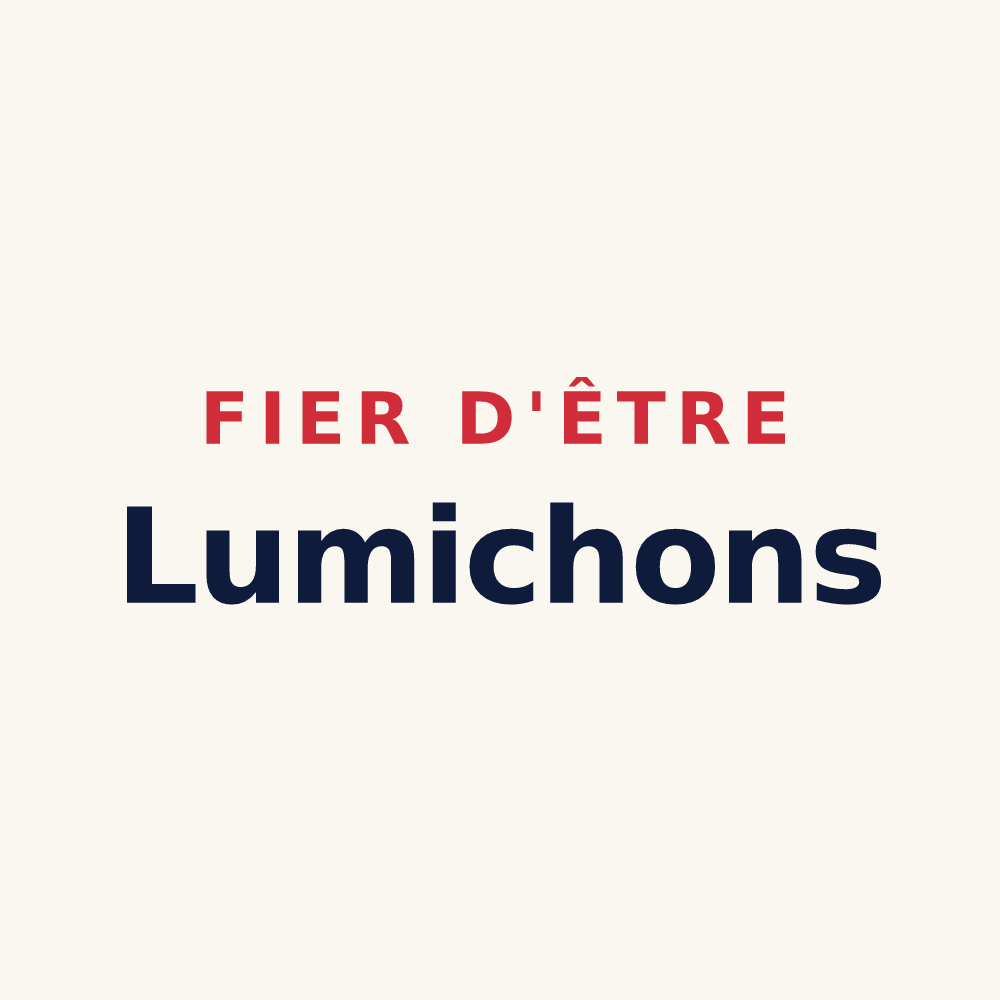 Tasse « Fier d'être Lumichons » — design pour Lumes