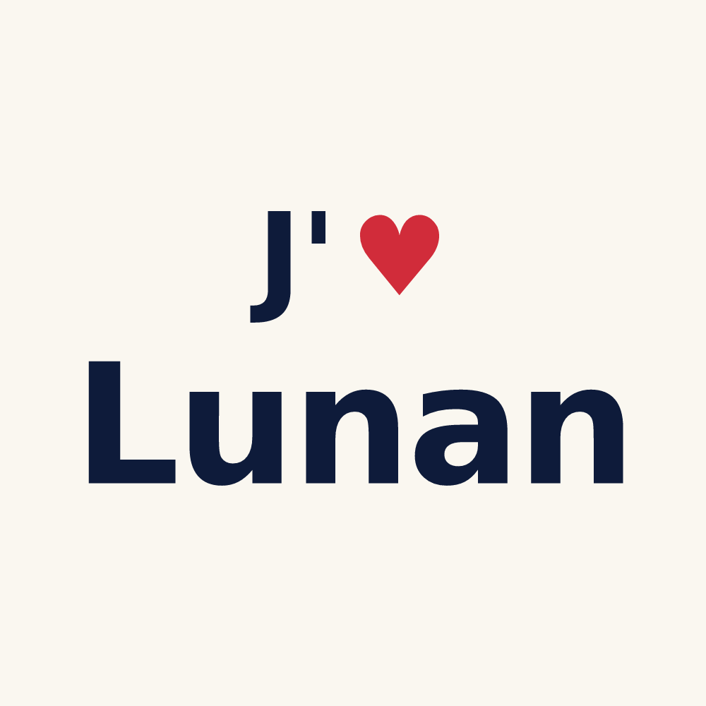 Tasse personnalisée Lunan — design J'aime Lunan