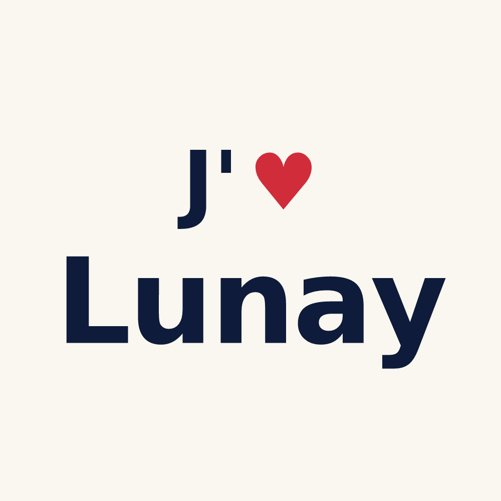 Tasse personnalisée Lunay — design J'aime Lunay
