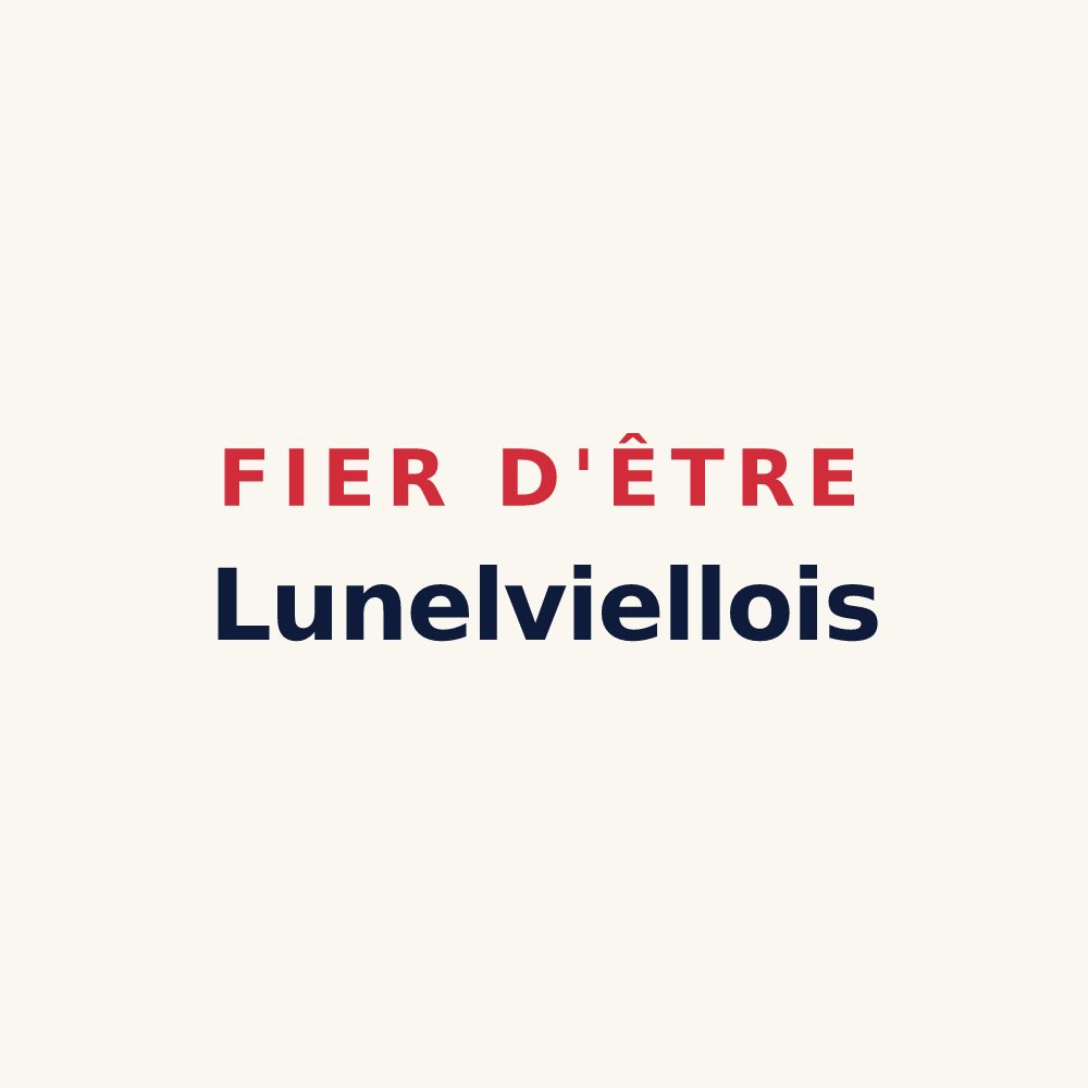Tasse « Fier d'être Lunelviellois » — design pour Lunel-Viel