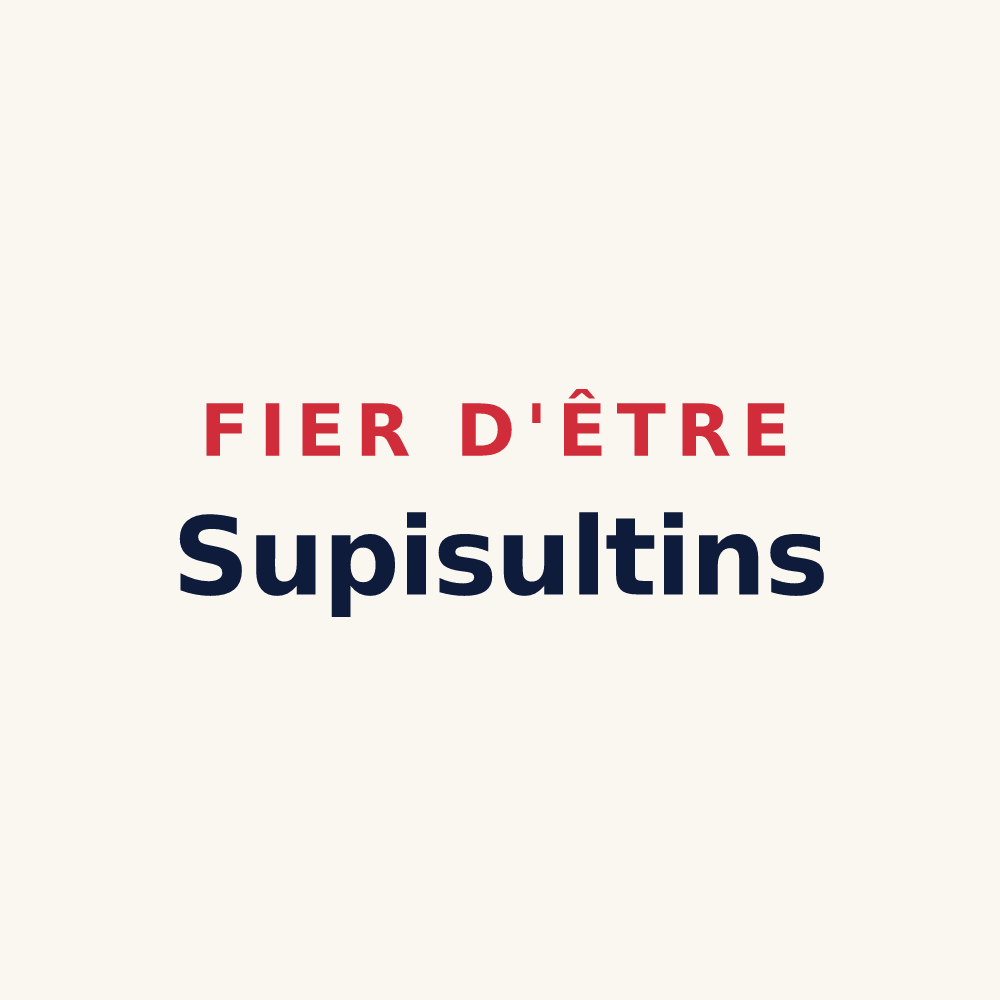 Tasse « Fier d'être Supisultins » — design pour Lupsault