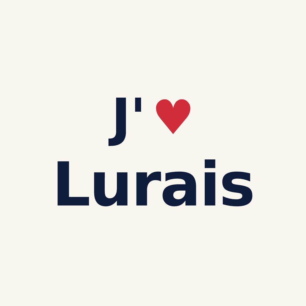 Tasse personnalisée Lurais — design J'aime Lurais
