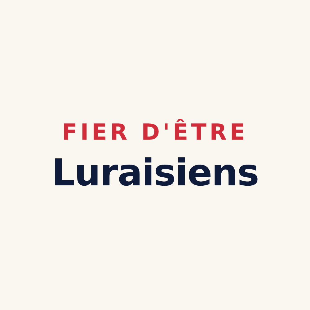 Tasse « Fier d'être Luraisiens » — design pour Lurais
