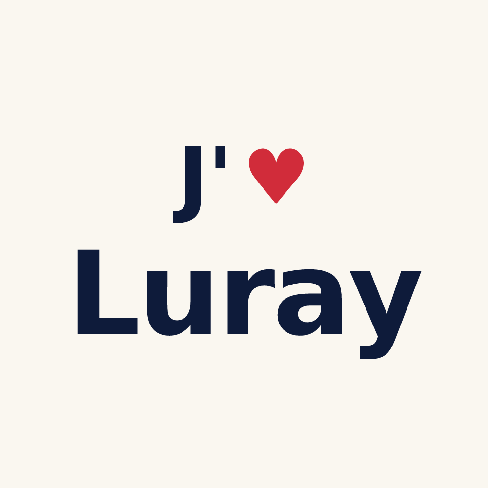 Tasse personnalisée Luray — design J'aime Luray